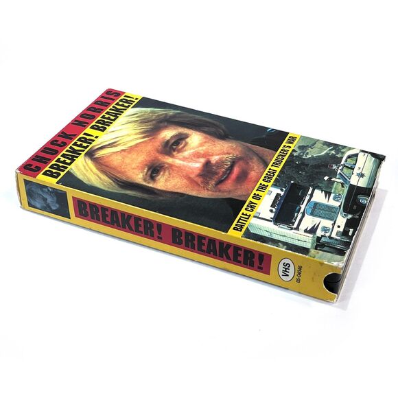 Vintage VHS Tape: Chuck Norris 'BREAKER, BREAKER" - Picture 2 of 6